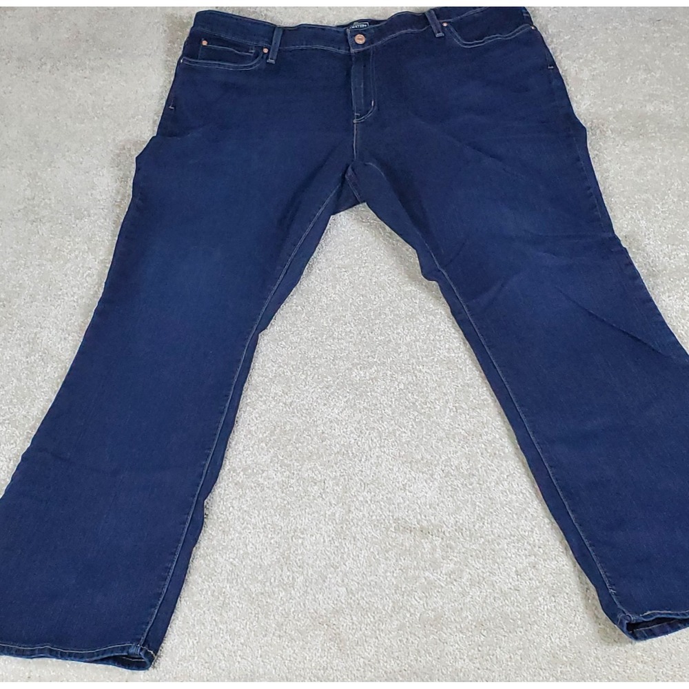 Levis Strauss Signature Women's Jeans Size 24M Mid Rise Boot Cut SeeMeasurements - Picture 2 of 16